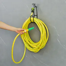 Product image of Outdoor Garden Faucet and Hose Storage Wall Mount