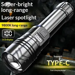 Product image of Industrial High-Power Telescopic Zoom Flashlight