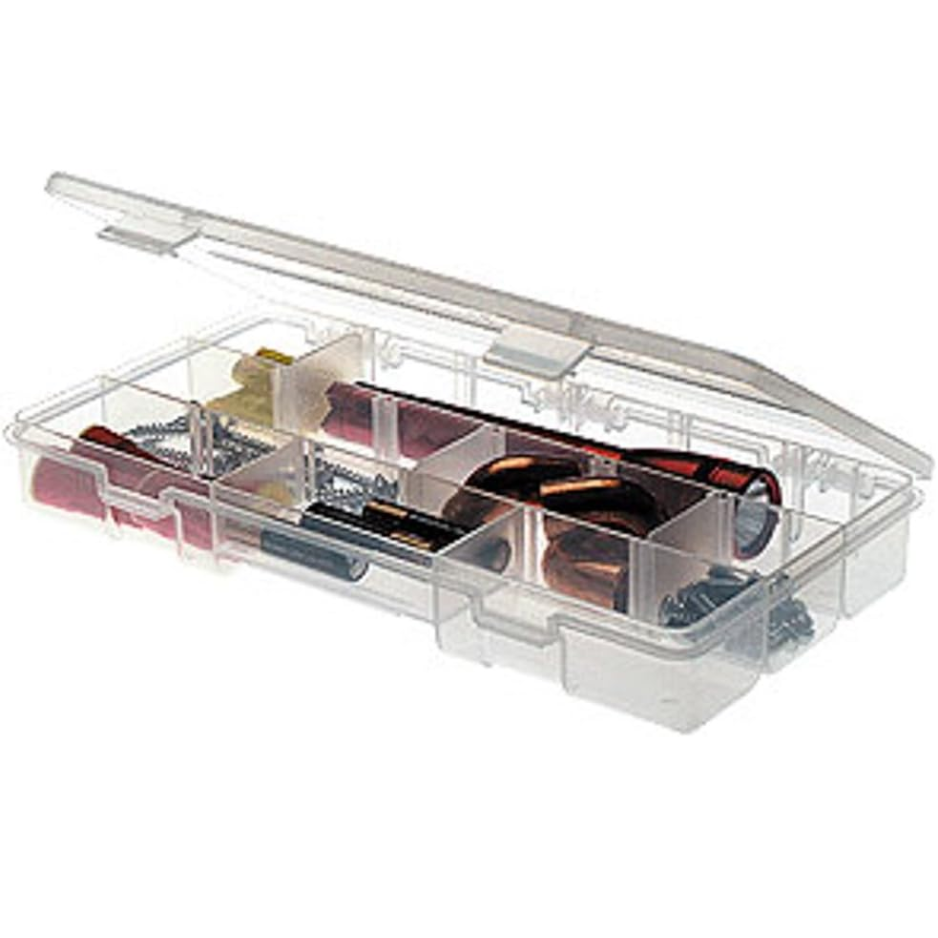 Main product image of Plano 9 Inch Clear Stowaway Utility Box, Adjustable Dividers