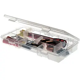 Product image of Plano 9 Inch Clear Stowaway Utility Box, Adjustable Dividers