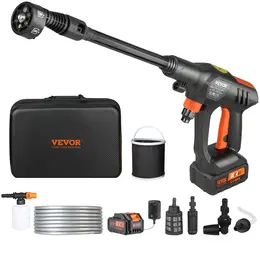 Product image of Cordless Pressure Washer, 652-PSI, 1.1 GPM, 4.0Ah Battery, Charger, 6-in-1 Nozzle