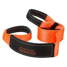 Product image of Heavy Duty Vehicle Tow Strap, 36000 lb, 8 ft