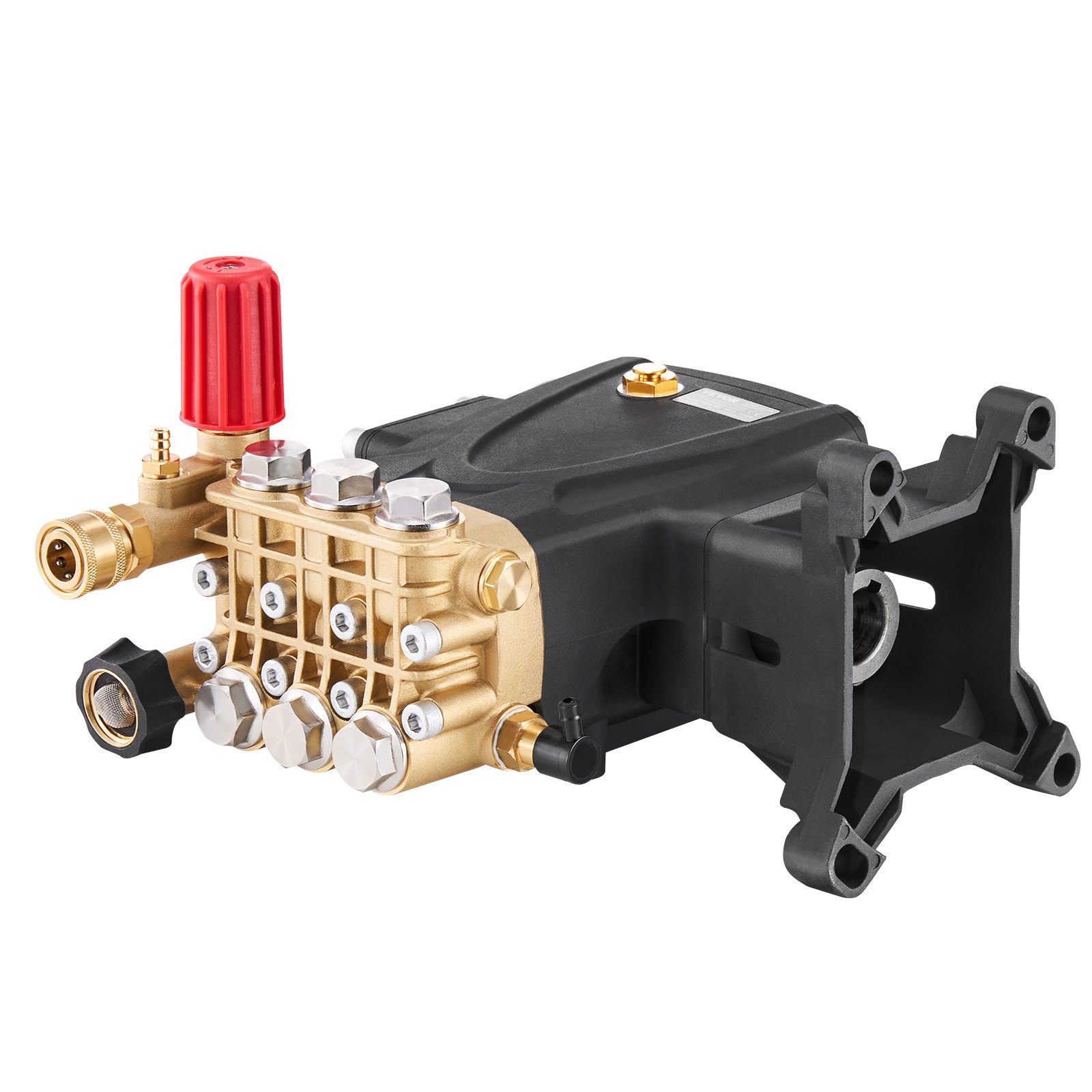Main product image of Pressure Washer Pump, 1" Shaft, Horizontal Triplex Plunger, 4000 PSI, 4.0 GPM