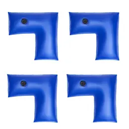 Product image of 26 Gauge Winter Pool Cover Corner Water Bags, 4-Pack, 22.4 x 22.2 In