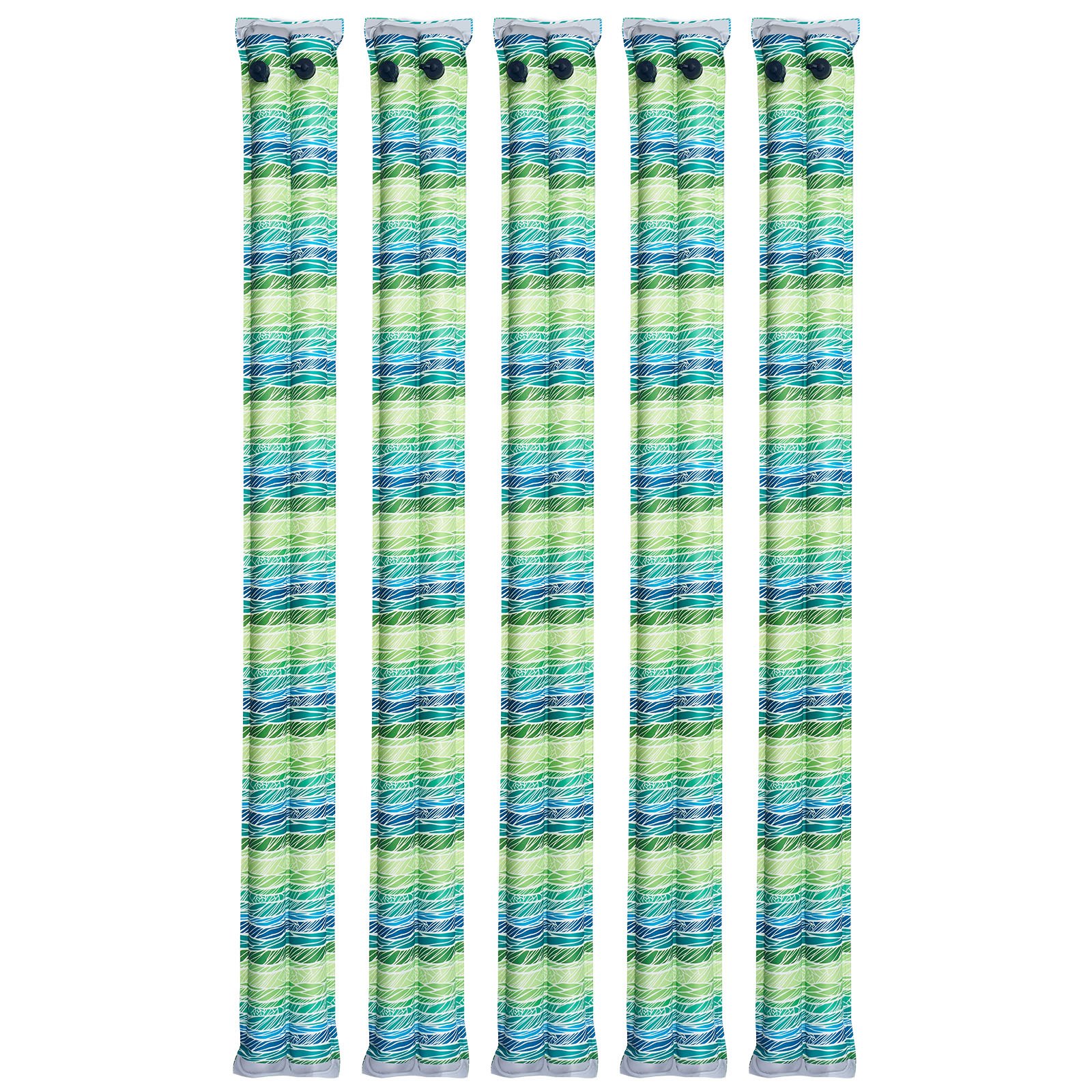 Main product image of 28 Gauge Reflective Double Chamber Water Bags for Pool Covers, 5-Pack, 8 ft