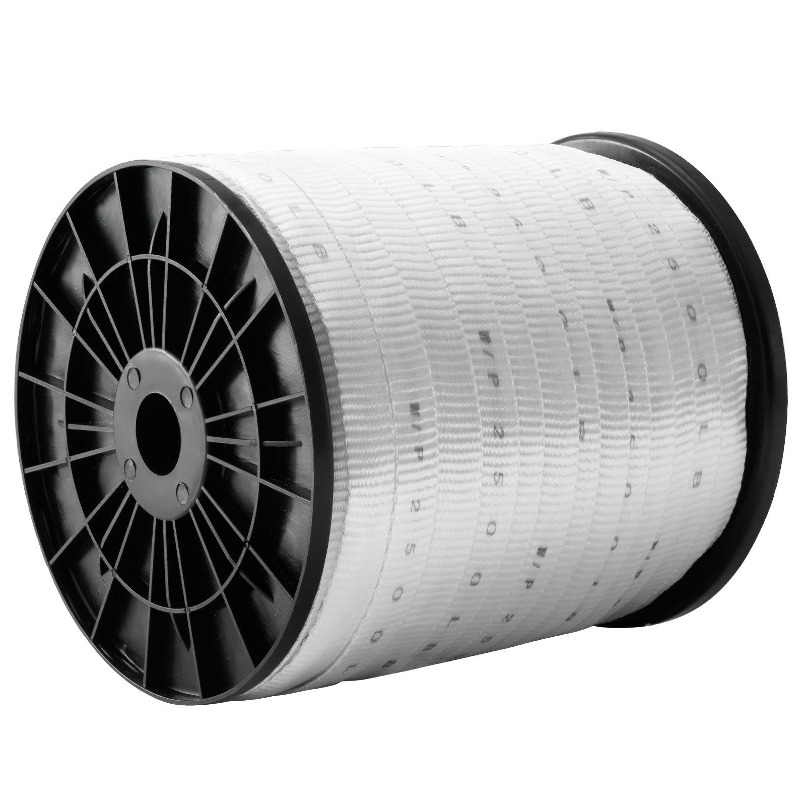 Main product image of Polyester Mule Tape, 3/4" x 528' Flat Rope, 2500 Lbf Tensile, White