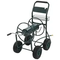Product image of Steel Garden Hose Reel, 1/2 inch Connection, 75m Capacity