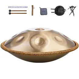 Product image of Handpan Drum, 22 In, 10 Notes, D Minor Scale, with Mallet