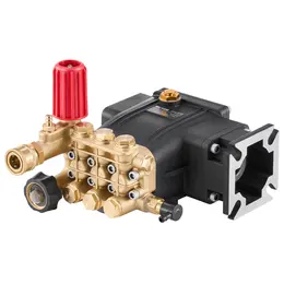 Product image of Pressure Washer Pump, Horizontal Triplex Plunger, 3/4 inch Shaft, 3300 PSI, 2.5 GPM