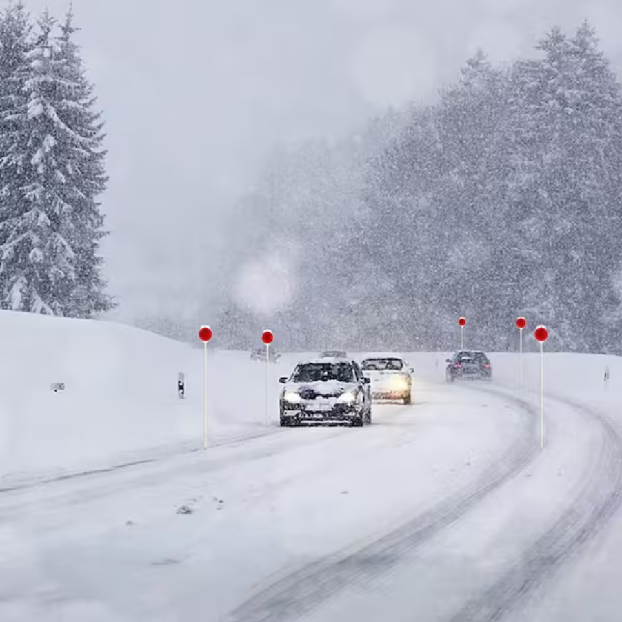 Main product image of Snow Markers with Integrated Safety Reflectors, 16-Pack