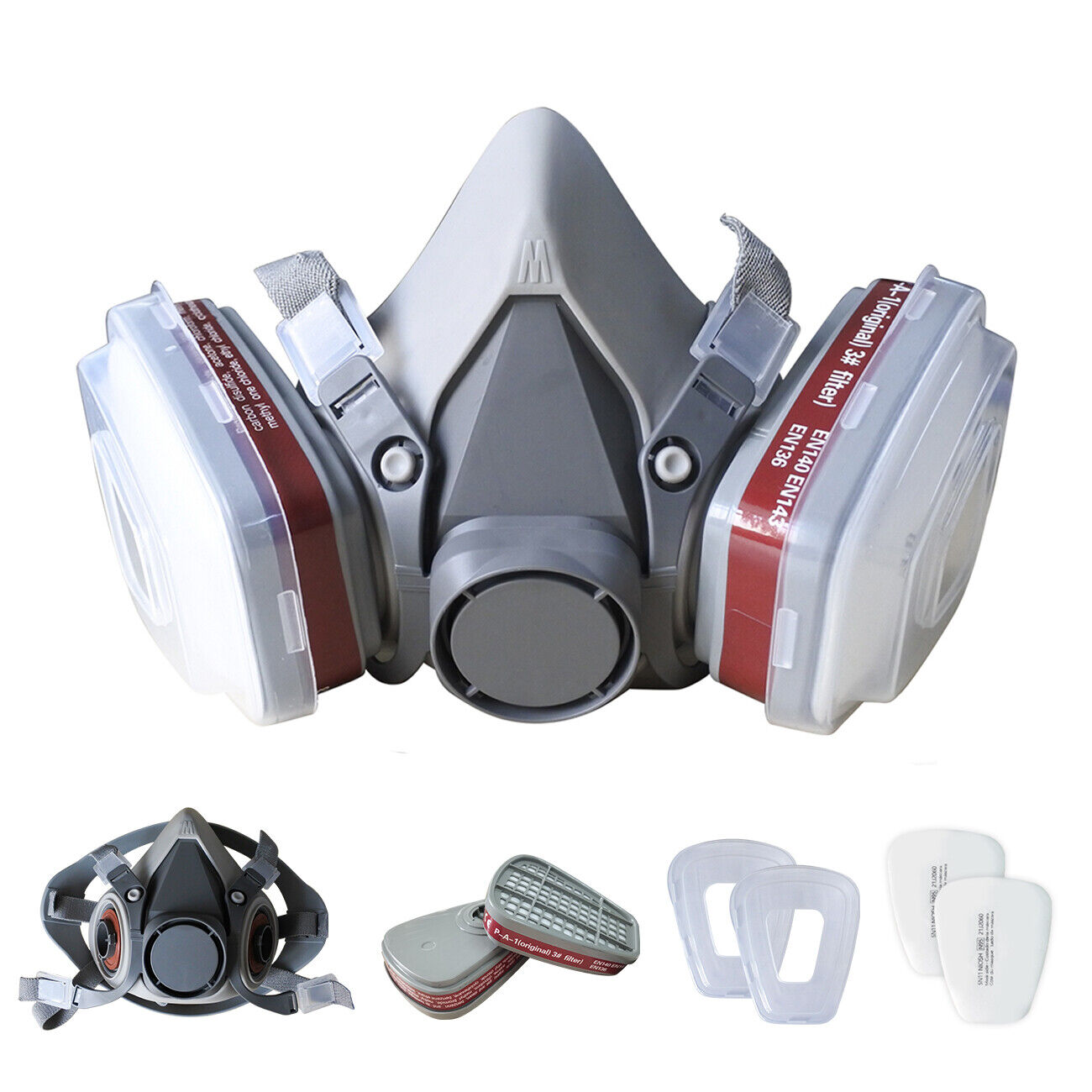 Main product image of Half-Face Respirator, 6200 Series, for Vapor and Particulate Protection