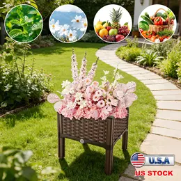 Product image of Raised Garden Bed with Legs, PP Plastic, Self-Watering System