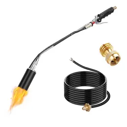 Product image of 180000 BTU Propane Weed Torch with 10FT Hose, Piezo Ignition