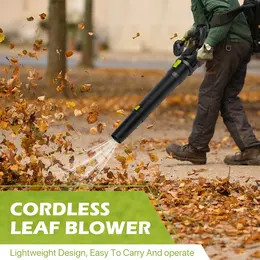 Product image of 2000W 21V Cordless Leaf Blower with 2 Batteries