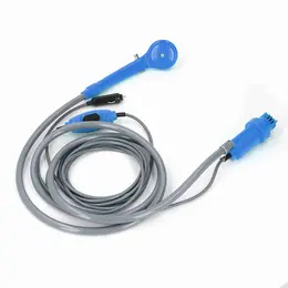 Product image of 36W Portable Electric Vehicle Mounted Shower Kit, Car Plug, Blue