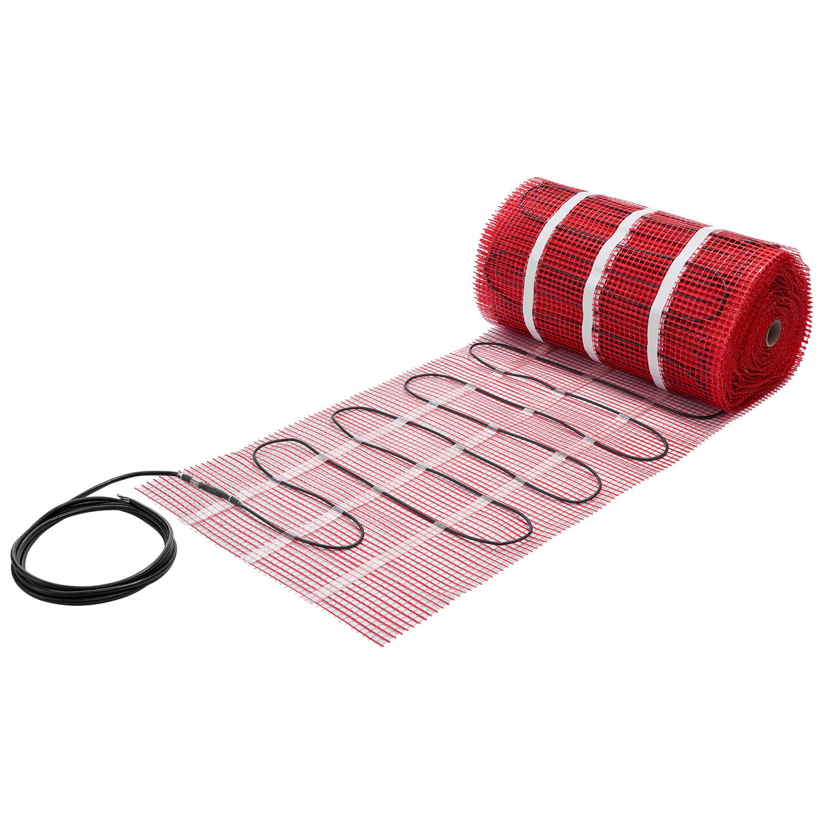 Main product image of 150 Sqft Self-Adhesive 120V Electric Radiant Floor Heating Mat System with Thermostat and Alarm