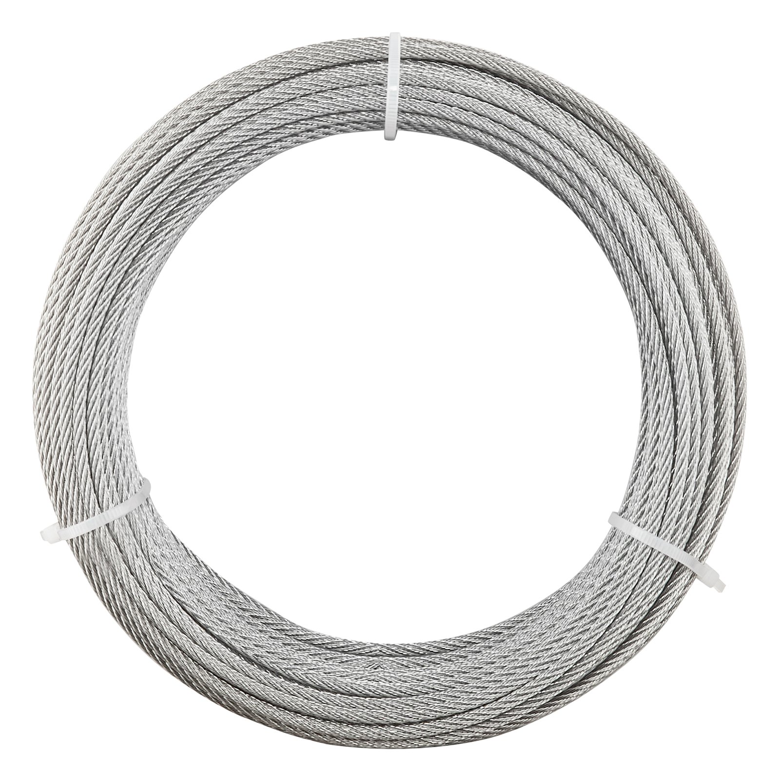 Main product image of 1/8 Inch 304 Stainless Steel Wire Rope Kit, 100 Ft, 1600 Lbs, 7x7