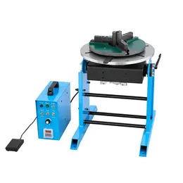 Product image of Rotary Welding Positioner, 441 Lbs Load Capacity, 45-90 Degree Tilt, 0.5-5 RPM