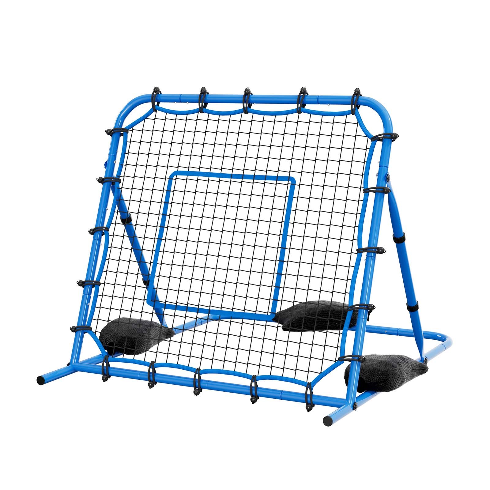 Main product image of Soccer Rebounder Net, Quick-Switch Angle, Iron Frame, 3.7 x 3.7 Ft