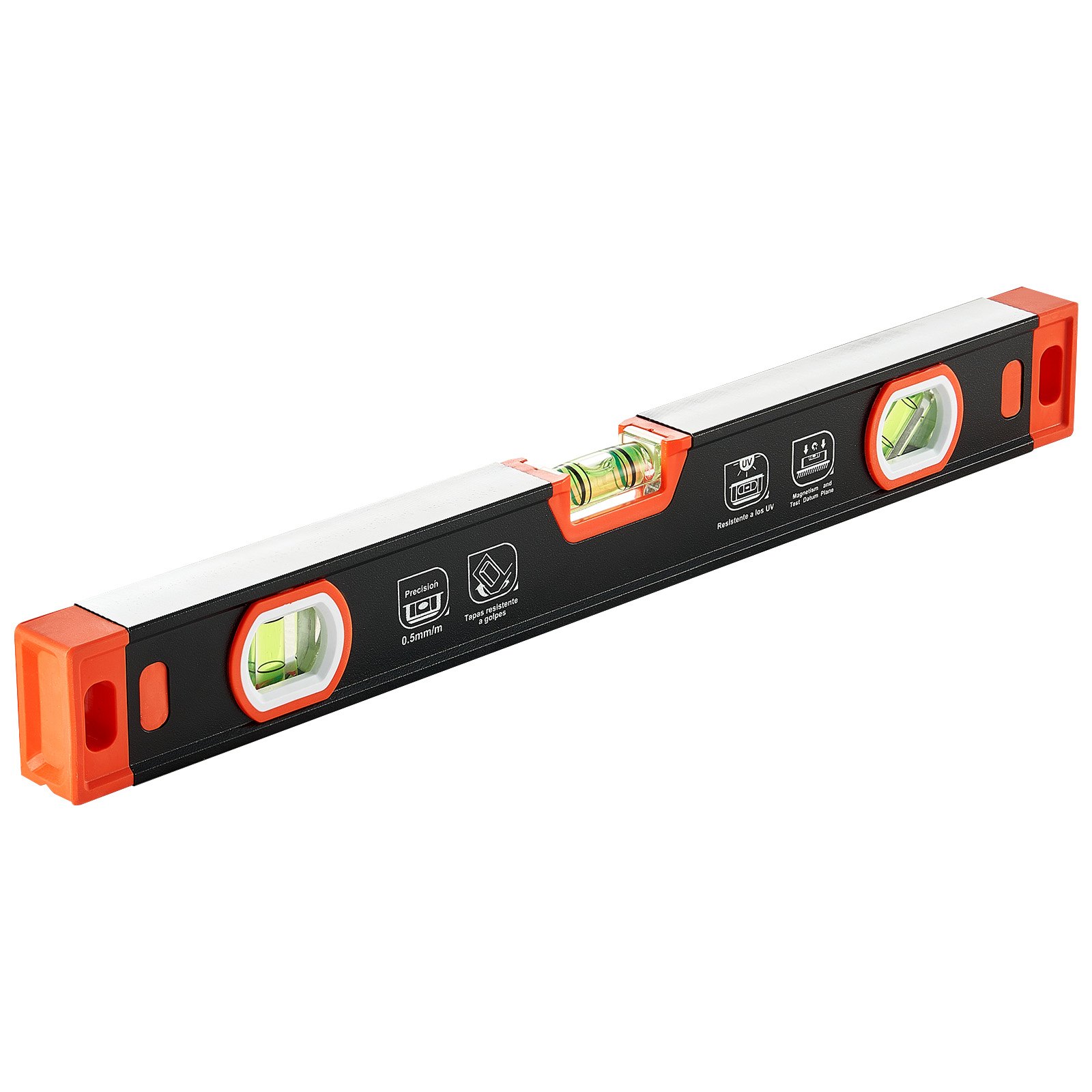 Main product image of 3-Piece Magnetic Torpedo Level Set, 9, 16, 24 Inch, Aluminum Alloy