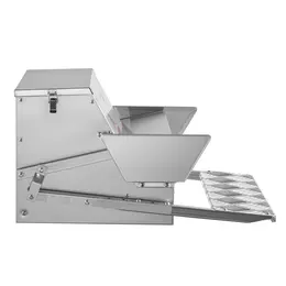 Product image of Automatic Treadle Poultry Feeder, 25 Lbs, Galvanized Steel