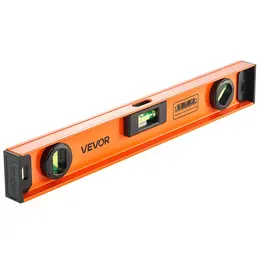 Product image of 4-Piece Magnetic I-Beam Level Set, 16, 24, 36, 48 In, 3-Vial Aluminum