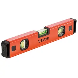 Product image of 4-Piece Magnetic Box Beam Level Set, 4, 12, 24, 40 In. Aluminum Alloy
