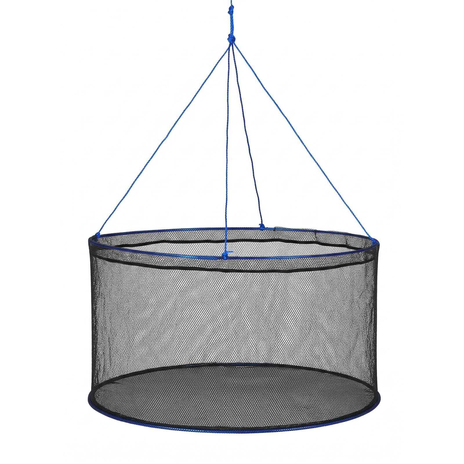 Main product image of Foldable Fishing Landing Drop Net, Rope & Bag, for Small Fish & Crustaceans