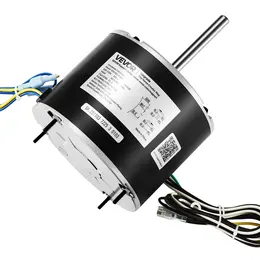 Product image of Condenser Fan Motor, 1/4HP 825RPM 208-230V, with Capacitor, for GE, Lennox, Carrier