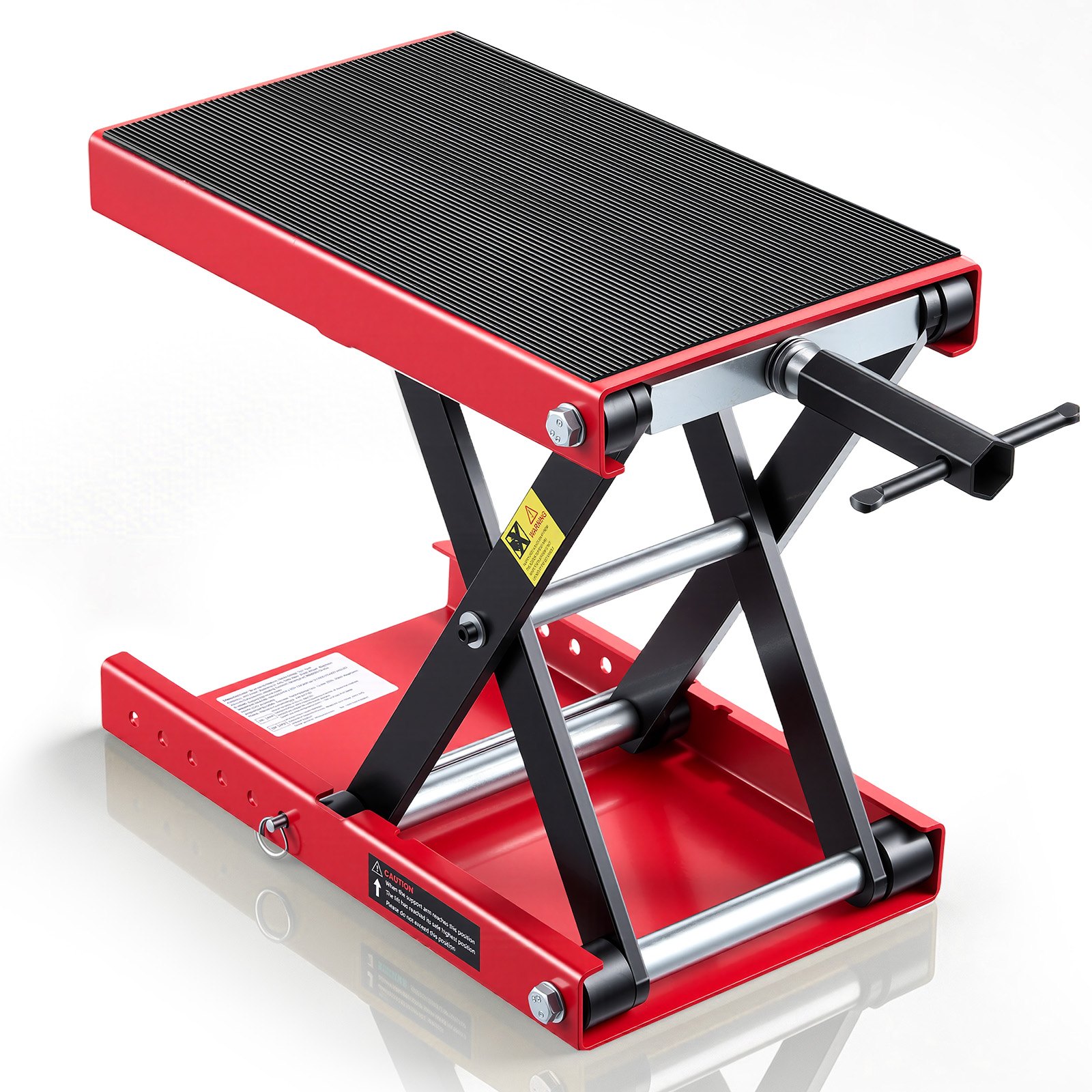 Main product image of Motorcycle Scissor Lift, 1100 Lbs, 3.74-13.38 in. Lift Height, Steel