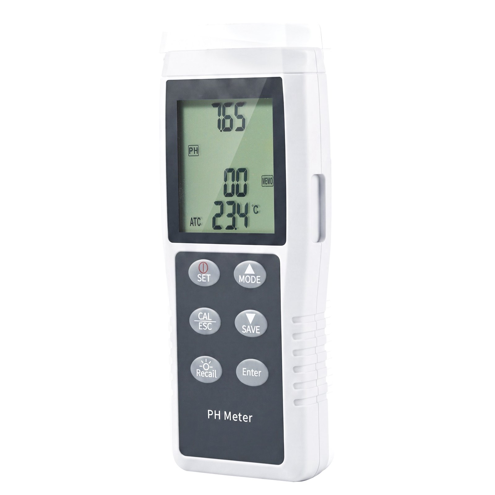 Main product image of PH Meter Kit, 0-14 PH Range, IP68 Probe, 3-Point Auto Calibration, Portable