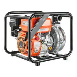 Product image of Gas Powered Semi Trash Water Transfer Pump, 2 In, 128 GPM, 6HP