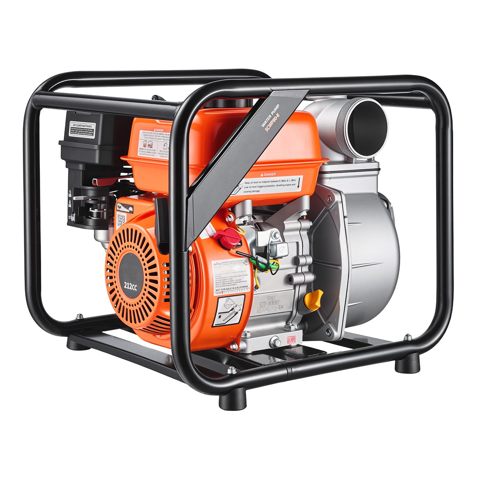 Main product image of Gas Powered Semi-Trash Water Pump, 3-inch, 264 GPM, 7 HP