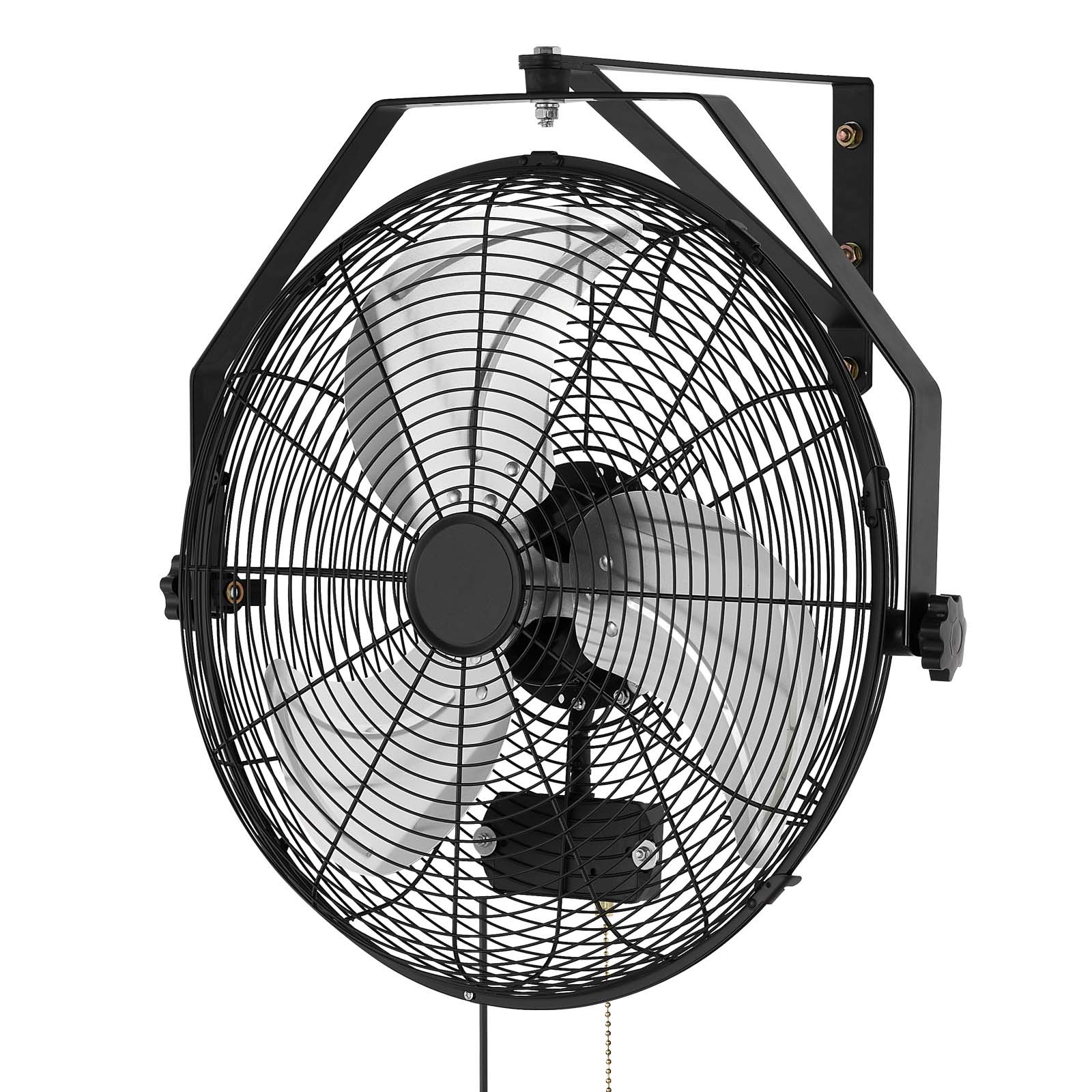 Main product image of 18 In Wall Mounted Fan, IP44 Rated, 3-Speed, Adjustable Angle