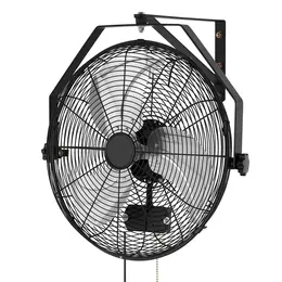 Product image of 18 In Wall Mounted Fan, IP44 Rated, 3-Speed, Adjustable Angle
