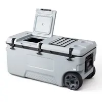Product image of 106QT Hard Rolling Cooler, Leak-Resistant, 48-Hour Ice Retention