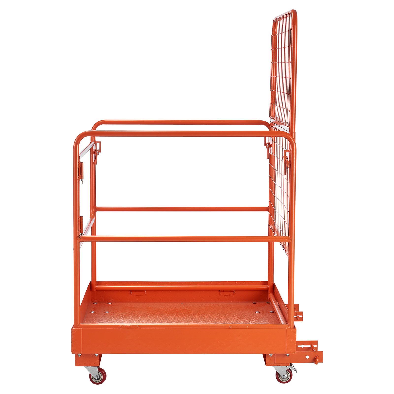 Main product image of Forklift Safety Cage, 36.2 x 41.1 Inch, 1200 Lbs, 4 Wheels, Collapsible