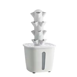 Product image of Vertical Hydroponic Tower, 20 Pods, 4 Tiers, 20L Tank, Pump