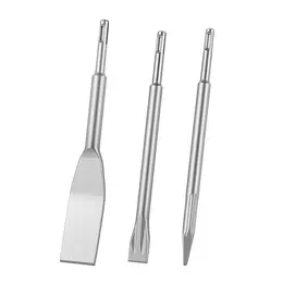 Product image of SDS Plus Chisel Set, 3-Piece, Point, Flat, Angled Spade