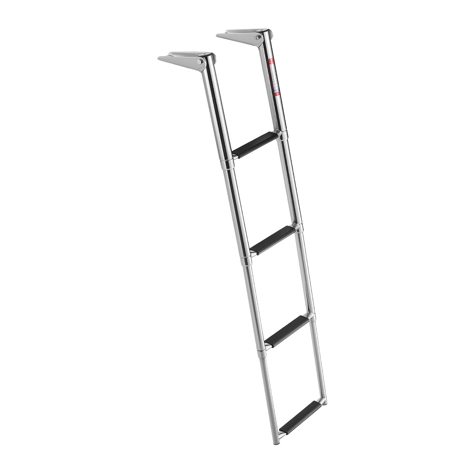 Main product image of 4-Step Stainless Steel Telescoping Folding Boat Ladder, 900 Lbs Capacity