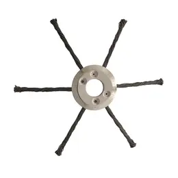 Product image of Steel Wire Trimmer Head, Brush Cutter Blade for Gas Trimmers, Weeding and Rust Removal
