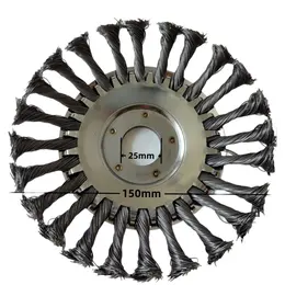 Product image of 5-Pack Steel Trimmer Head, Wire Brush Disc for Gas String Trimmers