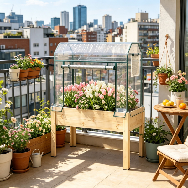 Main product image of Modular Raised Garden Bed for Vegetable and Flower Cultivation