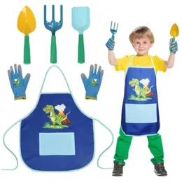 Product image of Dino Garden Accessory and Tool Set with Prehistoric Motifs