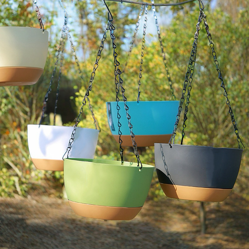 Main product image of Resin Hanging Planter Basket, Vertical Garden Pot