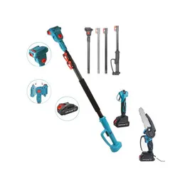 Product image of Rechargeable Lithium Chainsaw & Telescopic High-Branch Pruner Kit