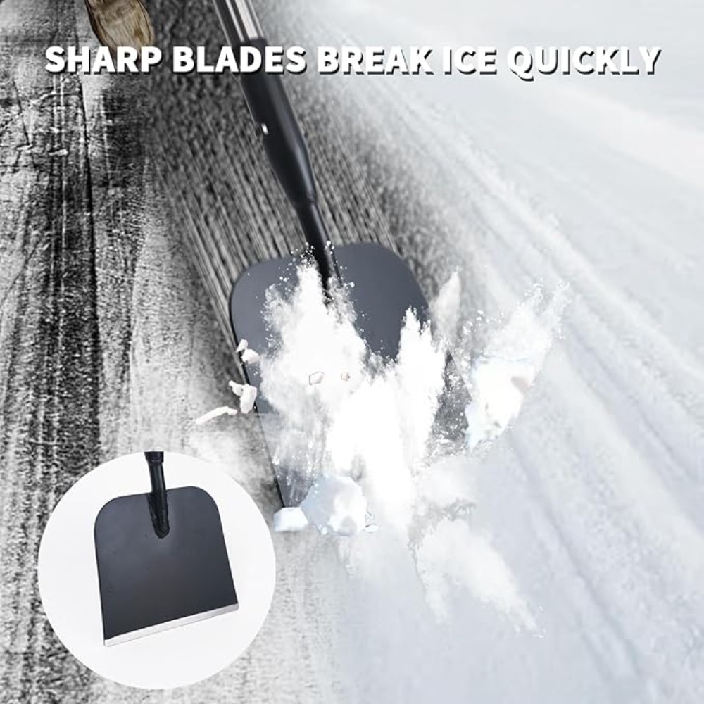 Main product image of Black Snow and Ice Shovel, Garden Scraper Tool DXNTM2408471