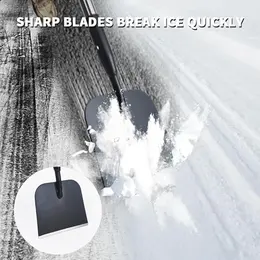Product image of Black Snow and Ice Shovel, Garden Scraper Tool DXNTM2408471