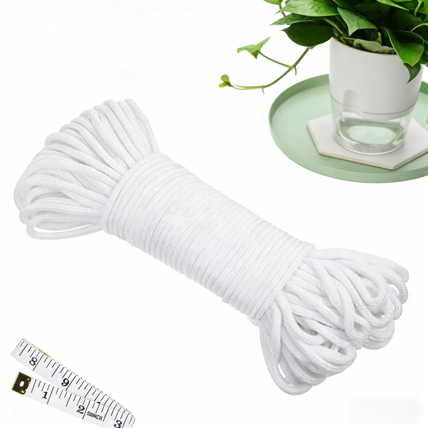 Main product image of Self-Watering Wicking Kit, 50m Watering Cord, Measuring Tape