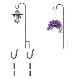 Product image of 2-Pack Metal Shepherd's Hooks for Garden Lanterns and Decor